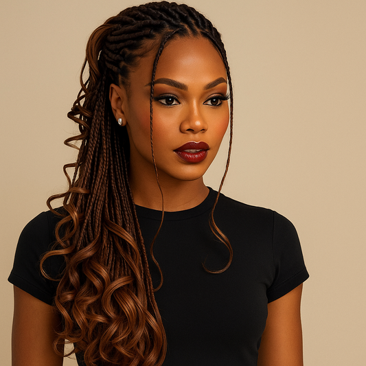 French Curl Braids